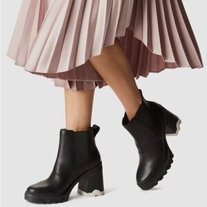 Sorel Brex Heel Chelsea High Block Rain Boot